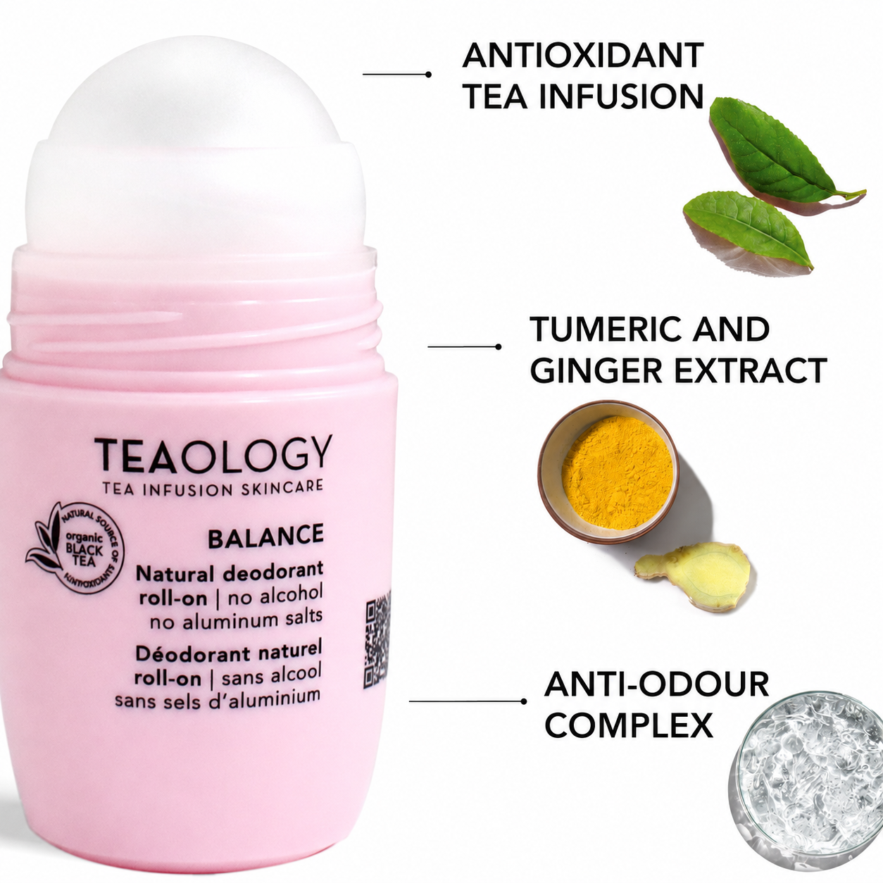Balance Natural Aluminum-Free Roll-on Deodorant