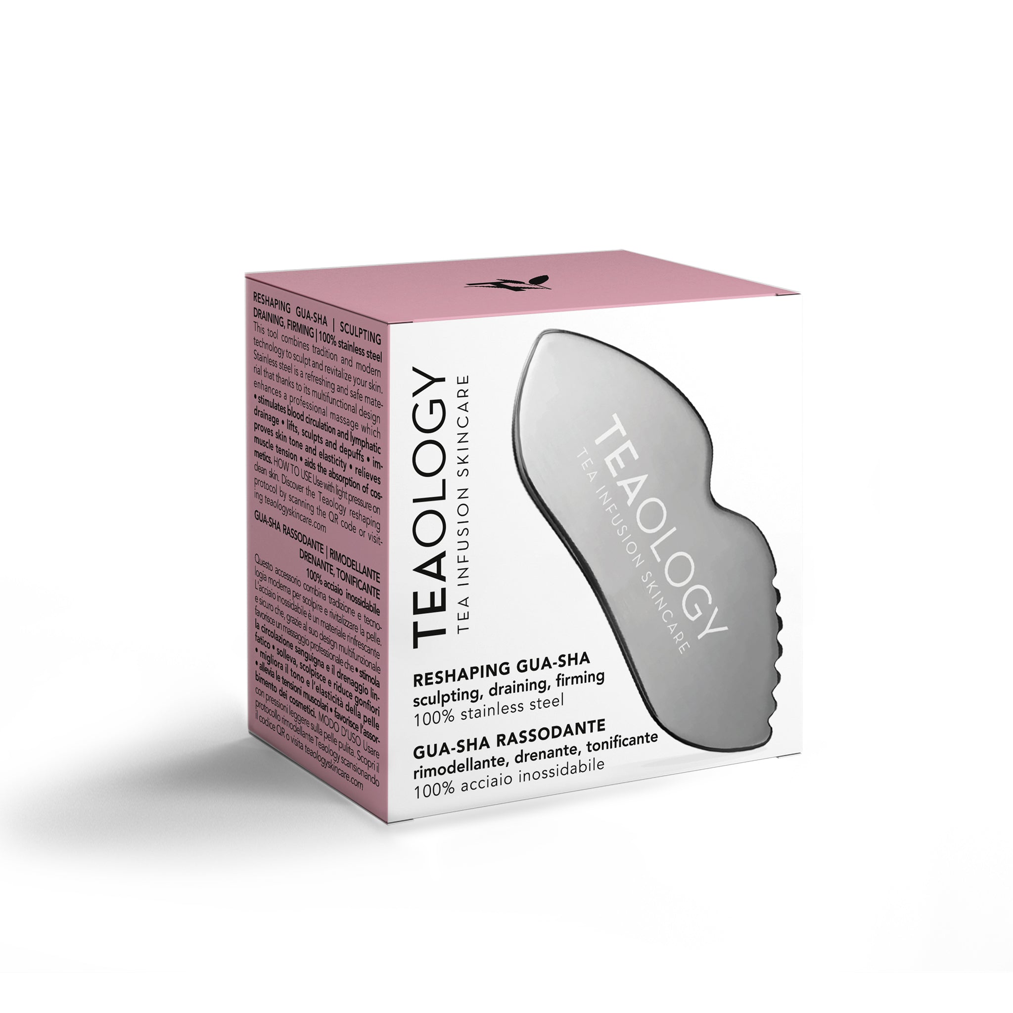 Gua Sha in acciaio inossidabile