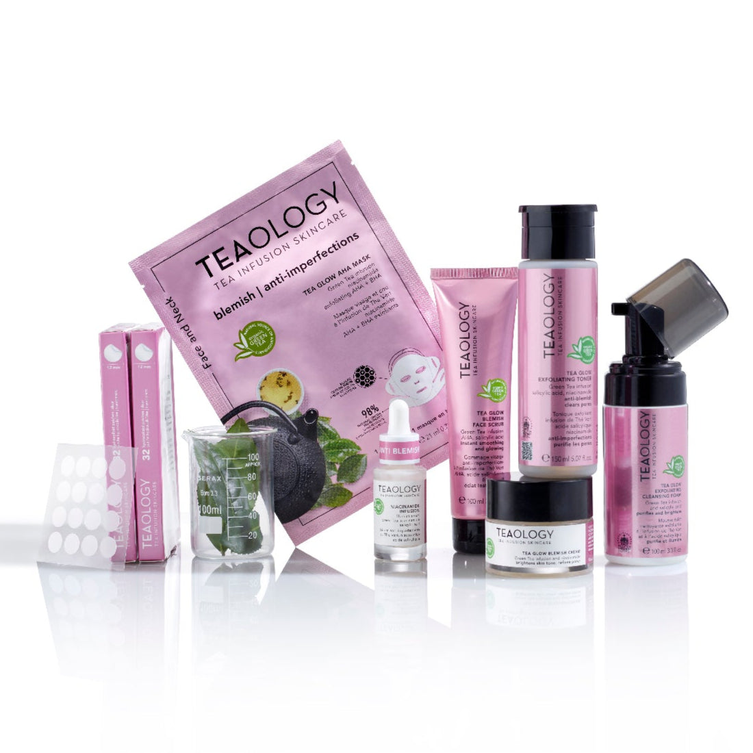 Tea Glow - Anti-Blemish Exfoliating Facial Scrub