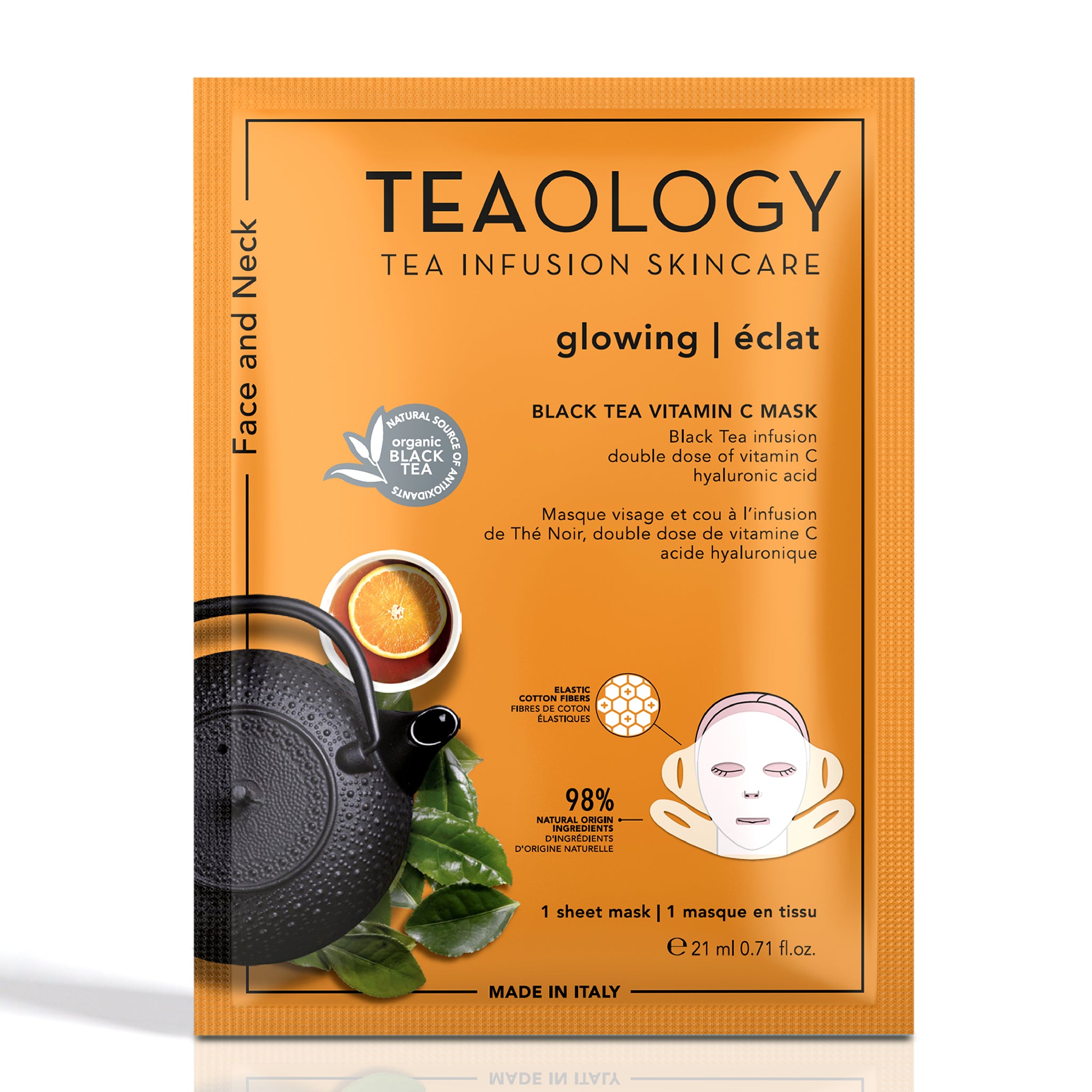 Brightening Vitamin C Mask for Face and Neck
