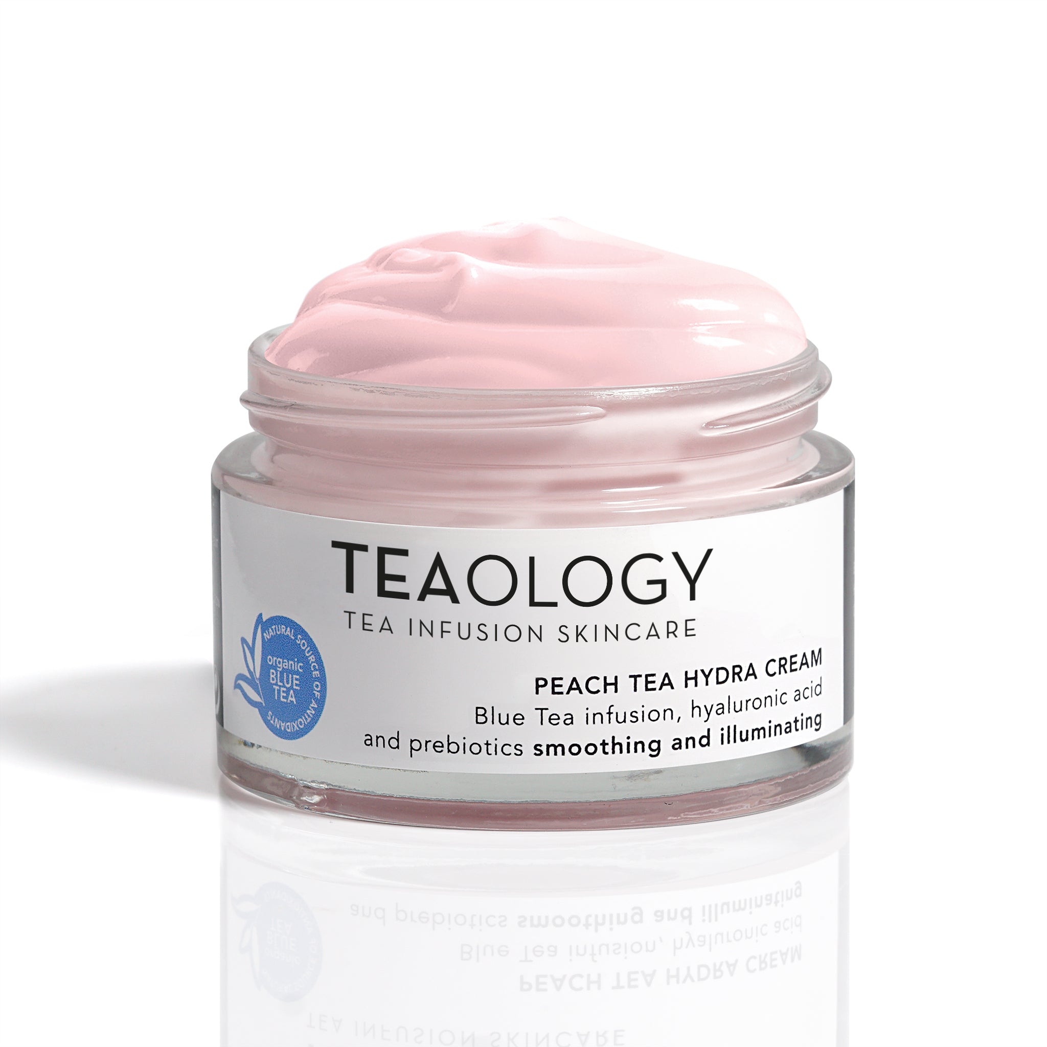 Peach Tea Moisturizing Face Cream with Hyaluronic Acid and Prebiotics