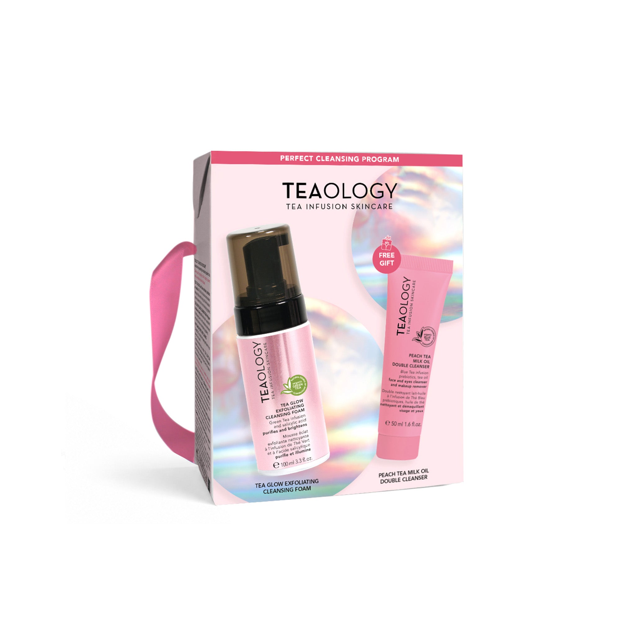 Perfect Cleansing Program - Tea Glow Foam + Peach Tea Milk Oil