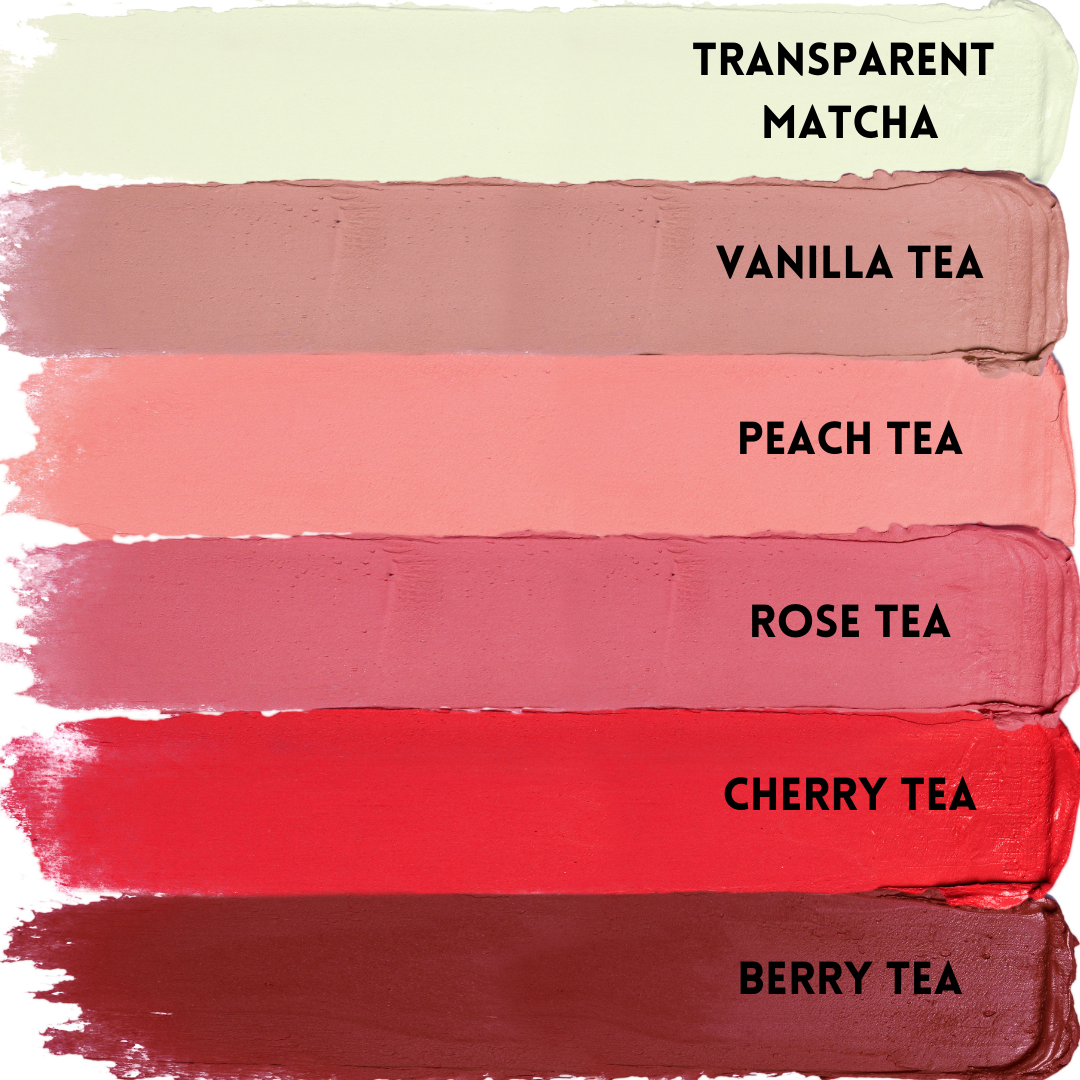 Tea Balm Protective Lip Balm | Transparent Matcha