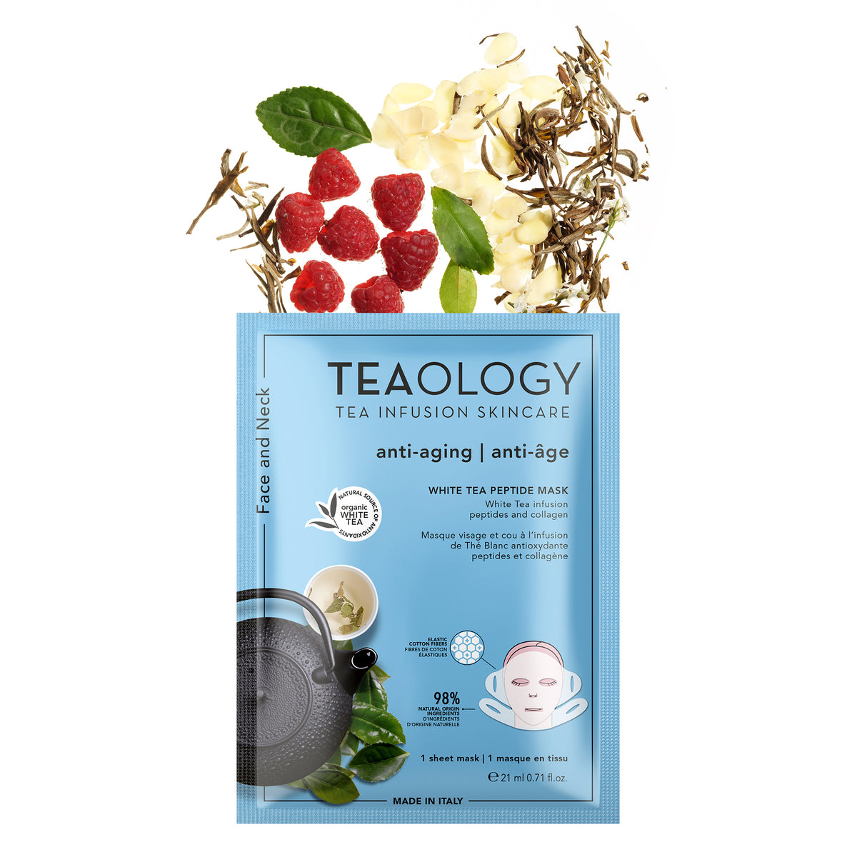 White Tea Peptide Mask | Anti-Age Peptide Face and Neck Mask