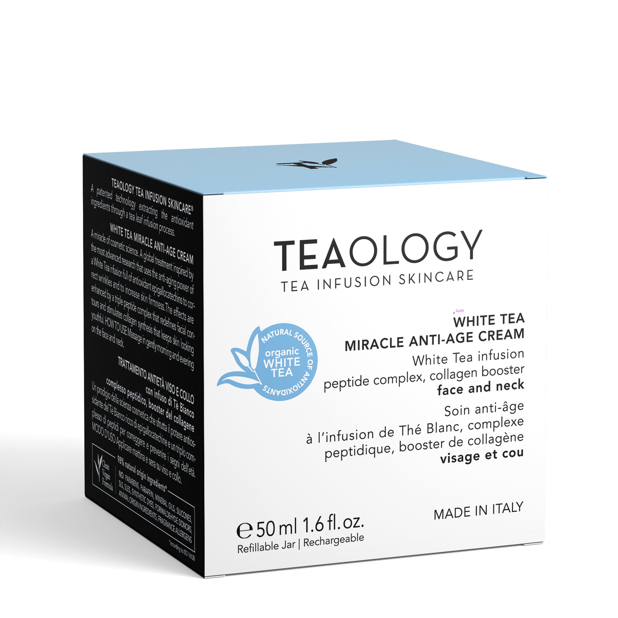 White Tea Miracle Crema Antietà ai Peptidi per Viso e Collo