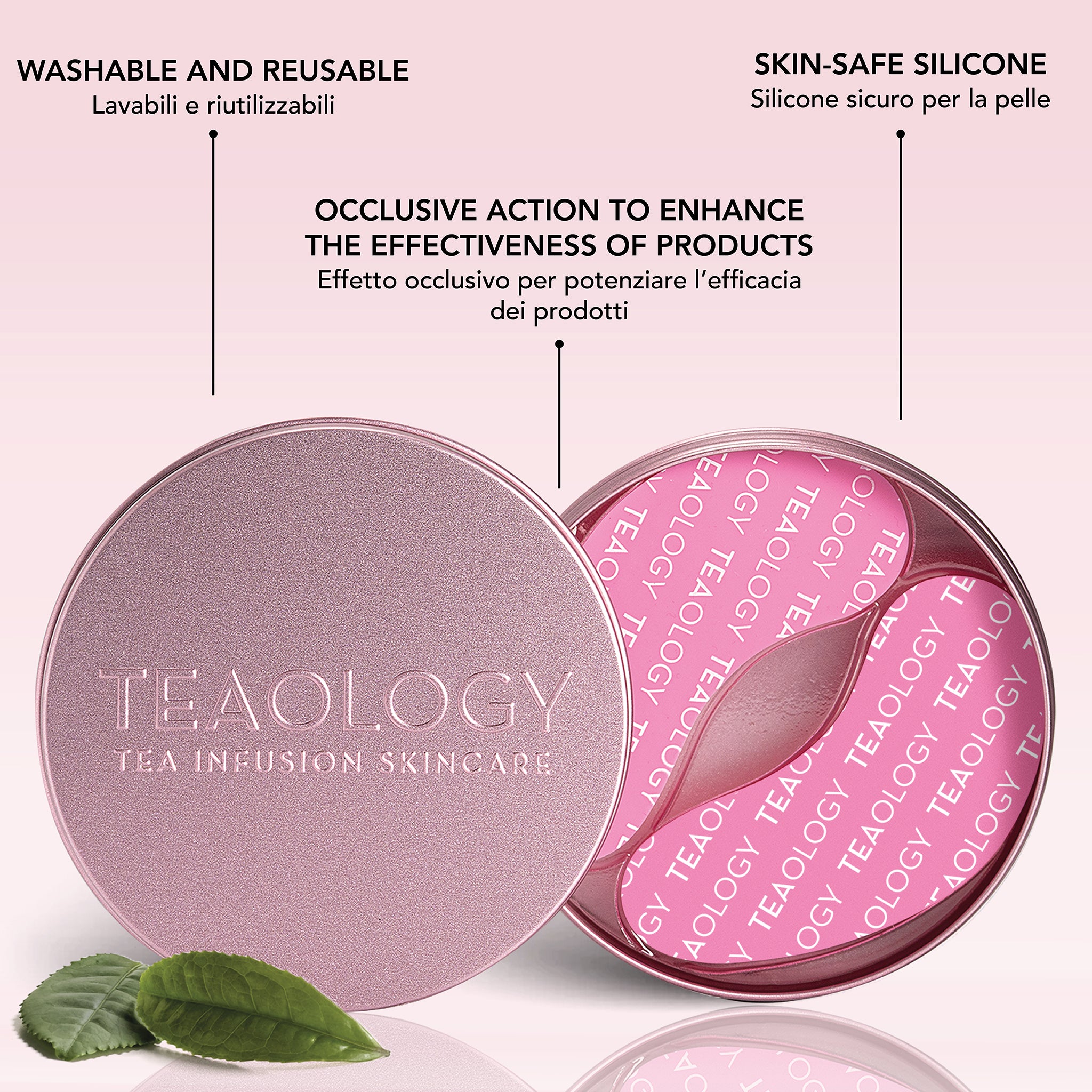 Patch occhi in silicone riutilizzabili