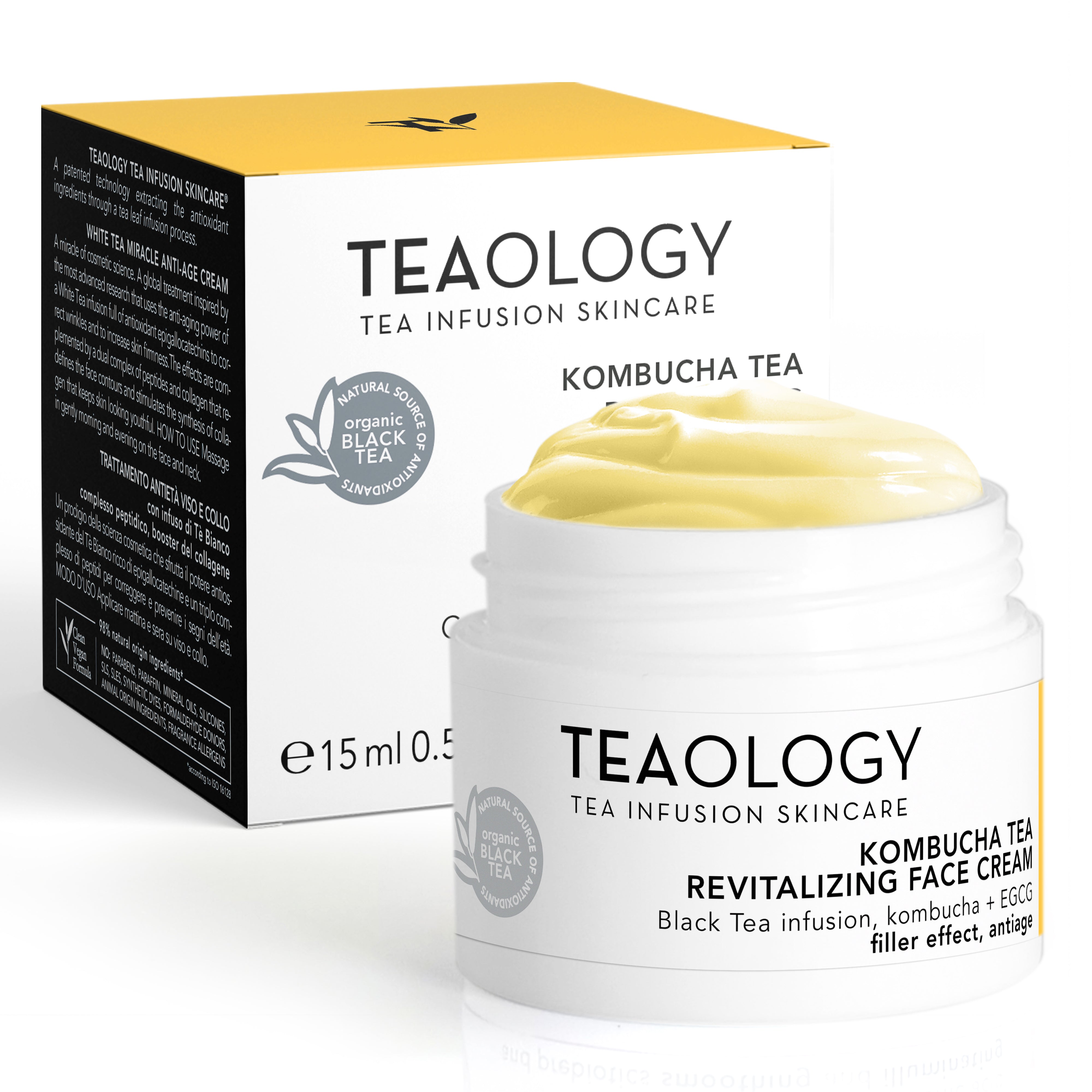 Kombucha Revitalizing Face Cream, Filler Effect | 15ml