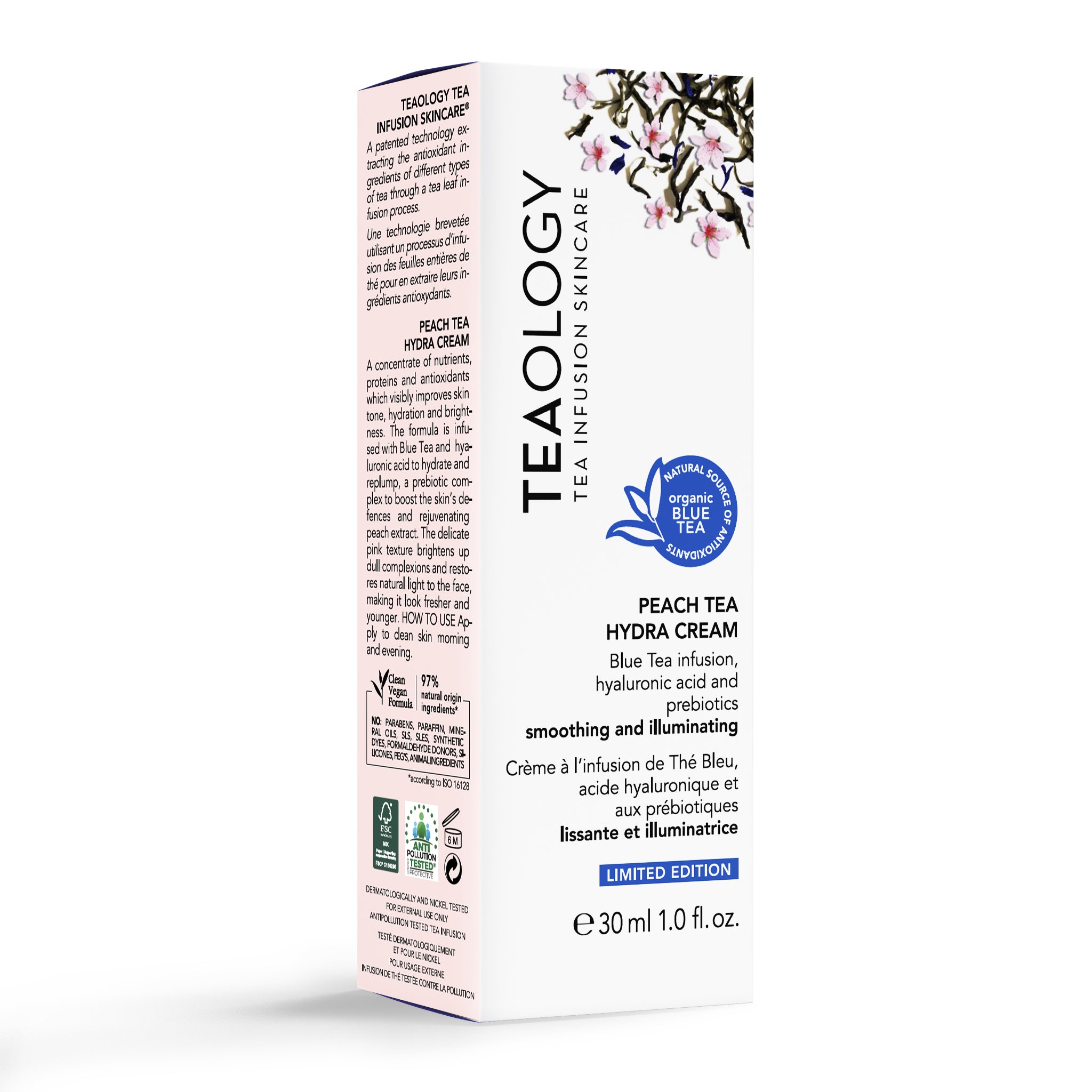 Peach Tea Crema Idratante per Viso e Collo | 30ml