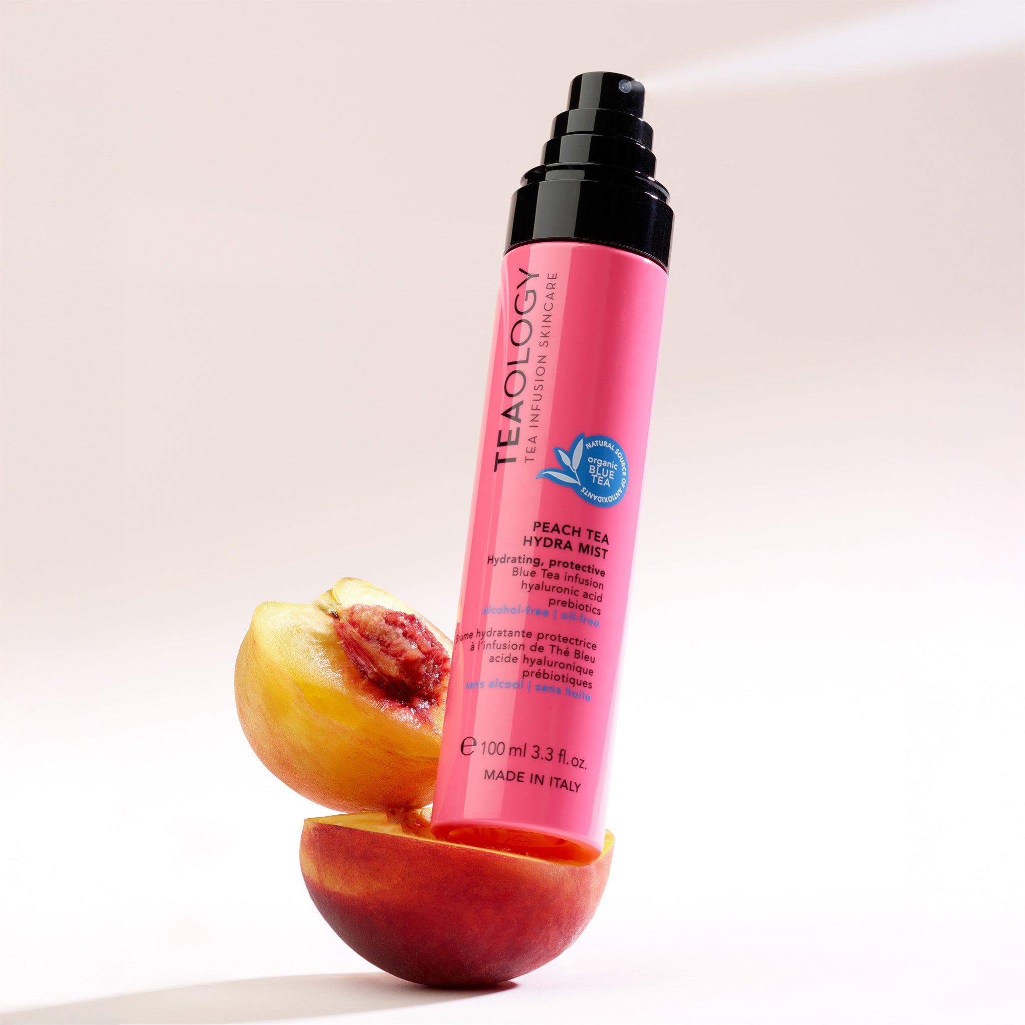 Peach Tea Hydra Mist - Hydrating and protective facial spray