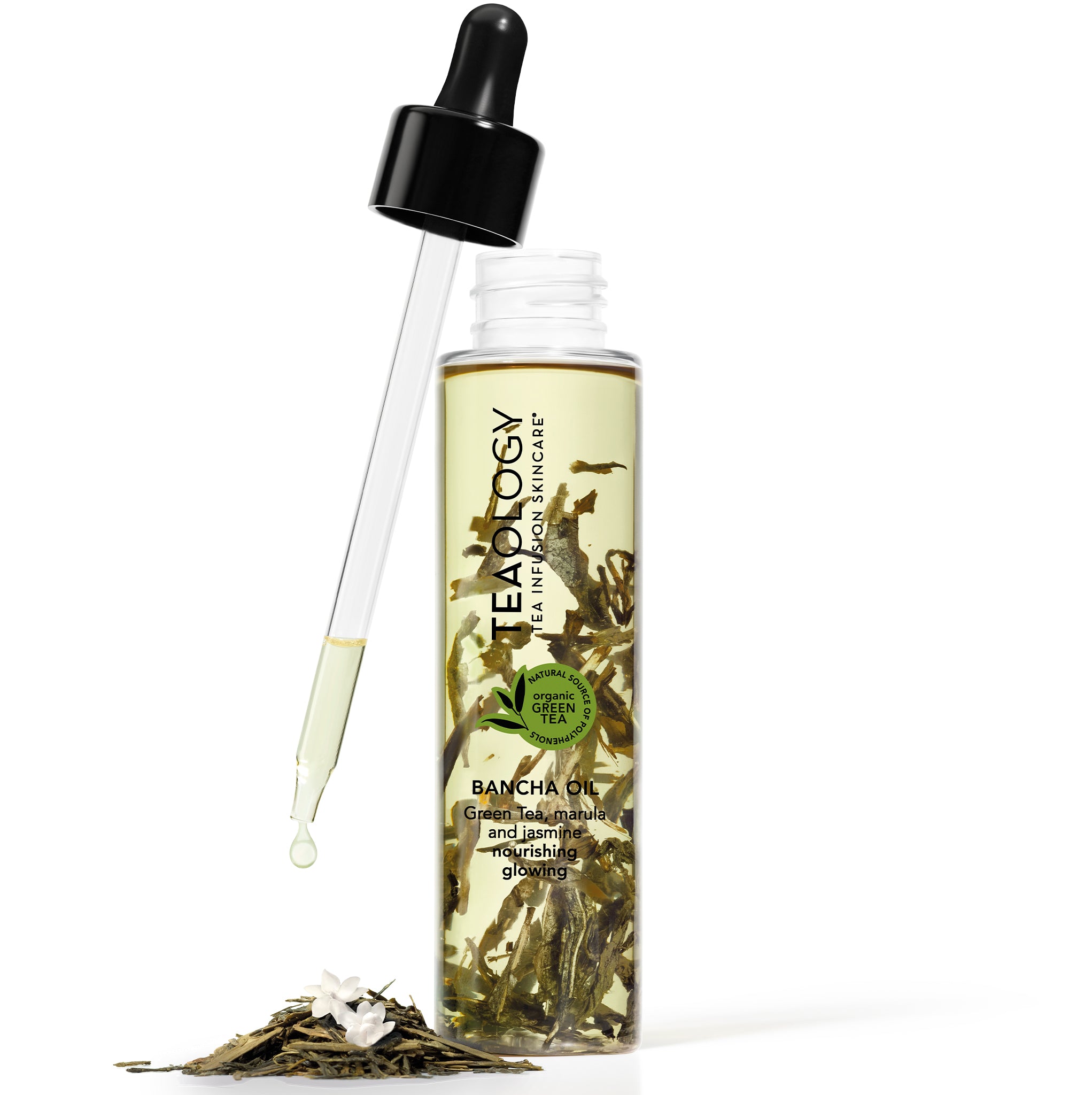 Olio corpo multifunzione al the verde, nutriente e illuminante