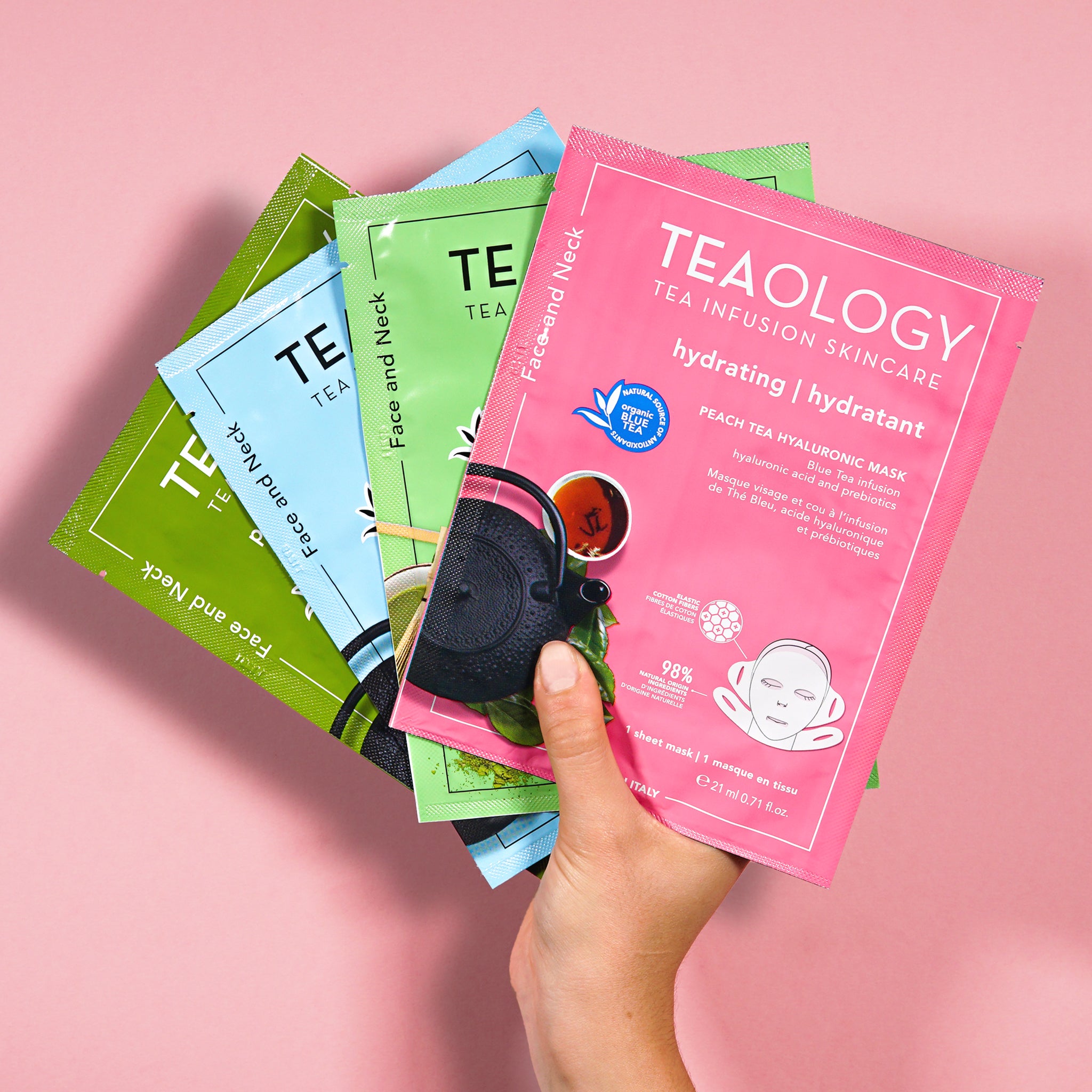 White Tea Anti-Aging Face and Neck Mask