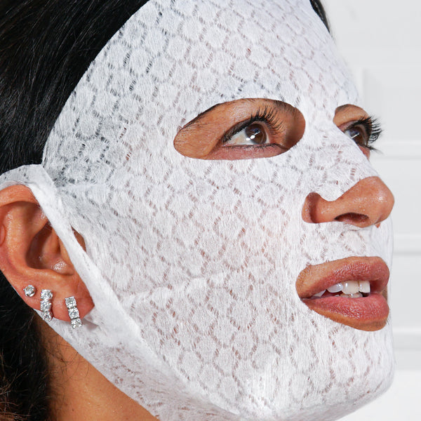 Maschera viso e collo a sorpresa