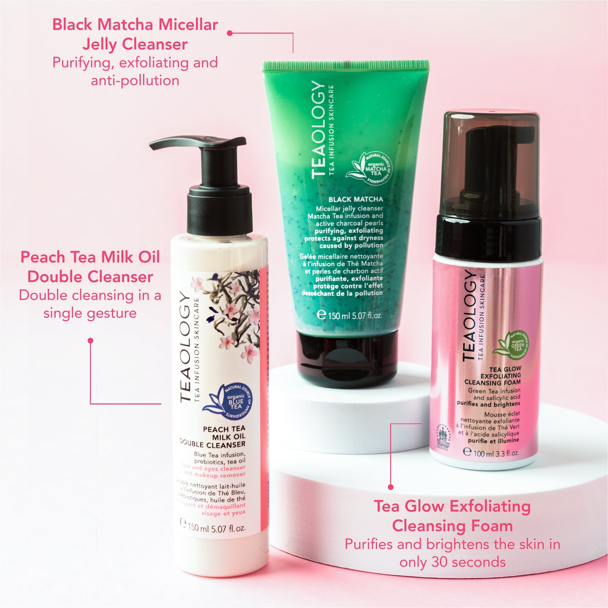 Tea Glow Foam - Schiuma Detergente Esfoliante Viso