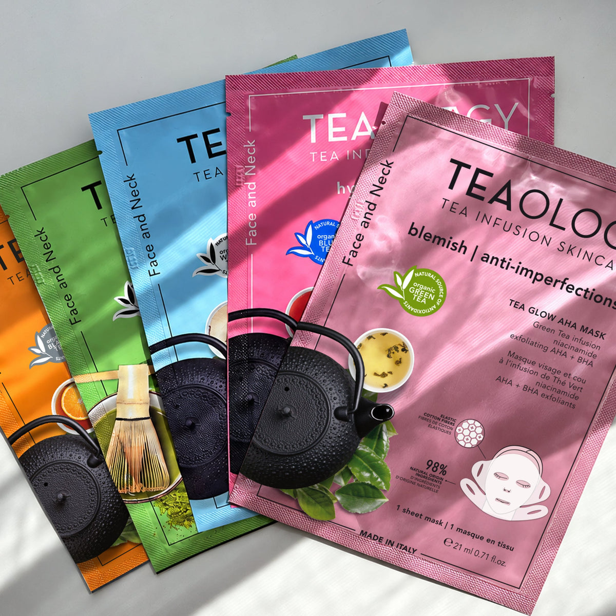 Matcha Tea Superfood Mask | Firming Face and Neck Mask with Matcha