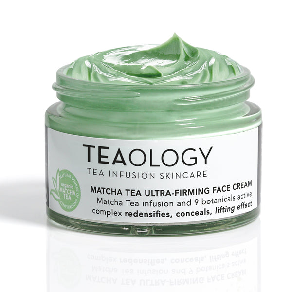 Matcha Tea, crema viso ultra-rassodante in vasetto aperto