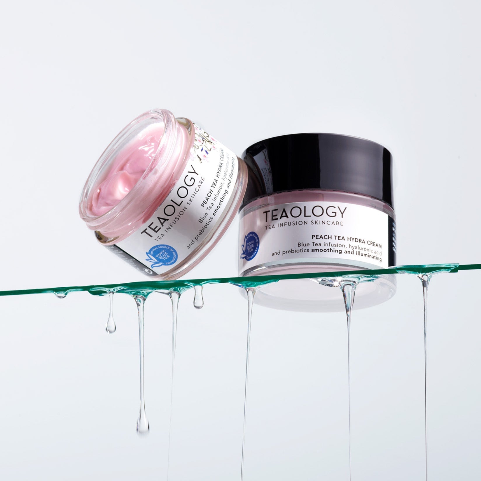 Peach Tea Moisturizing Face Cream with Hyaluronic Acid and Prebiotics