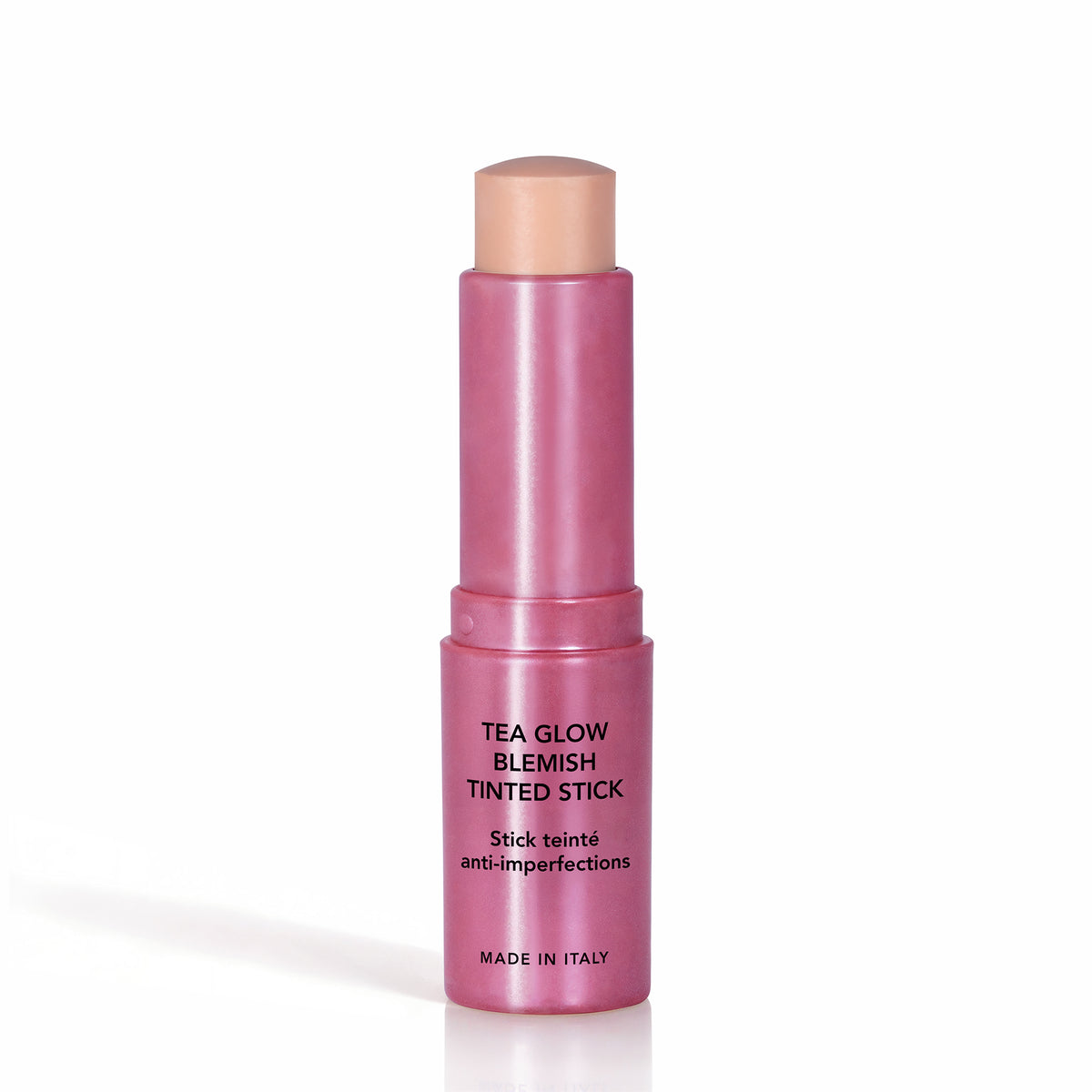 tea glow blemish stick - stick correttore con tappo aperto 