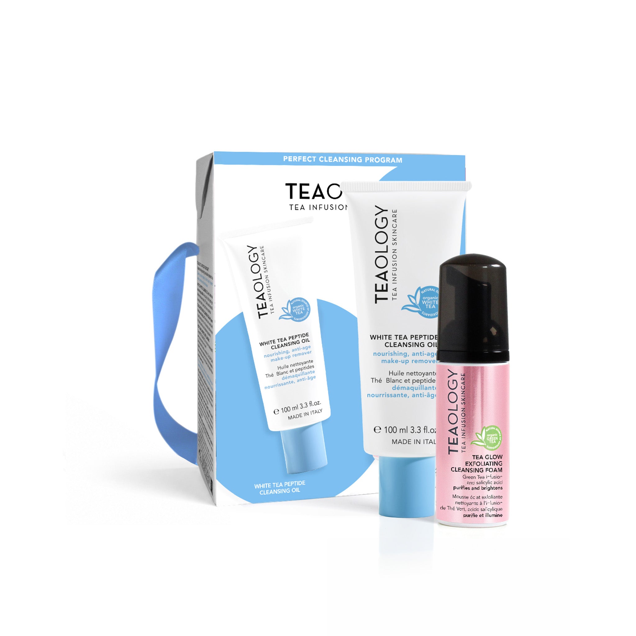Programma Detersione Perfetta - Peptide Cleansing Oil + Tea Glow Foam