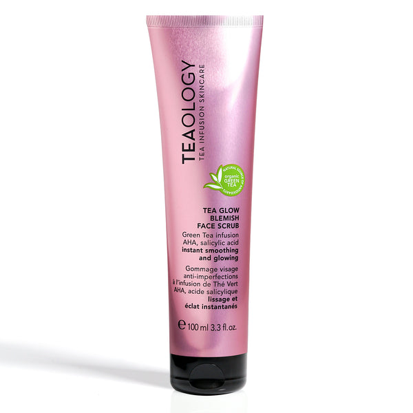 Tea Glow blemish face scrub