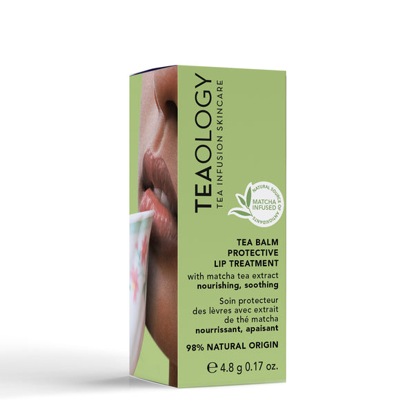 Tea Balm Protective Lip Treatment | Transparent Matcha