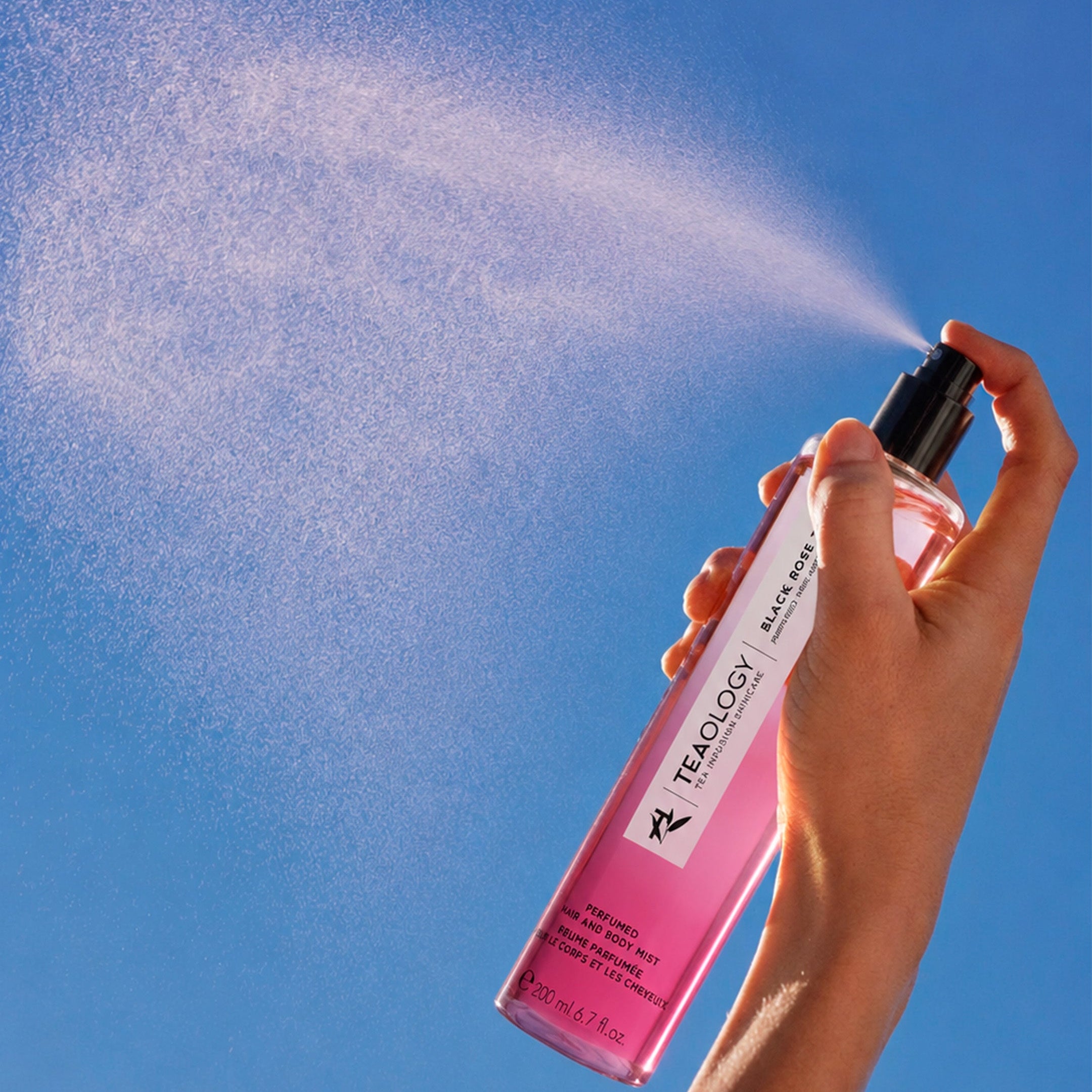 Black Rose Tea Acqua Profumata per Corpo e Capelli