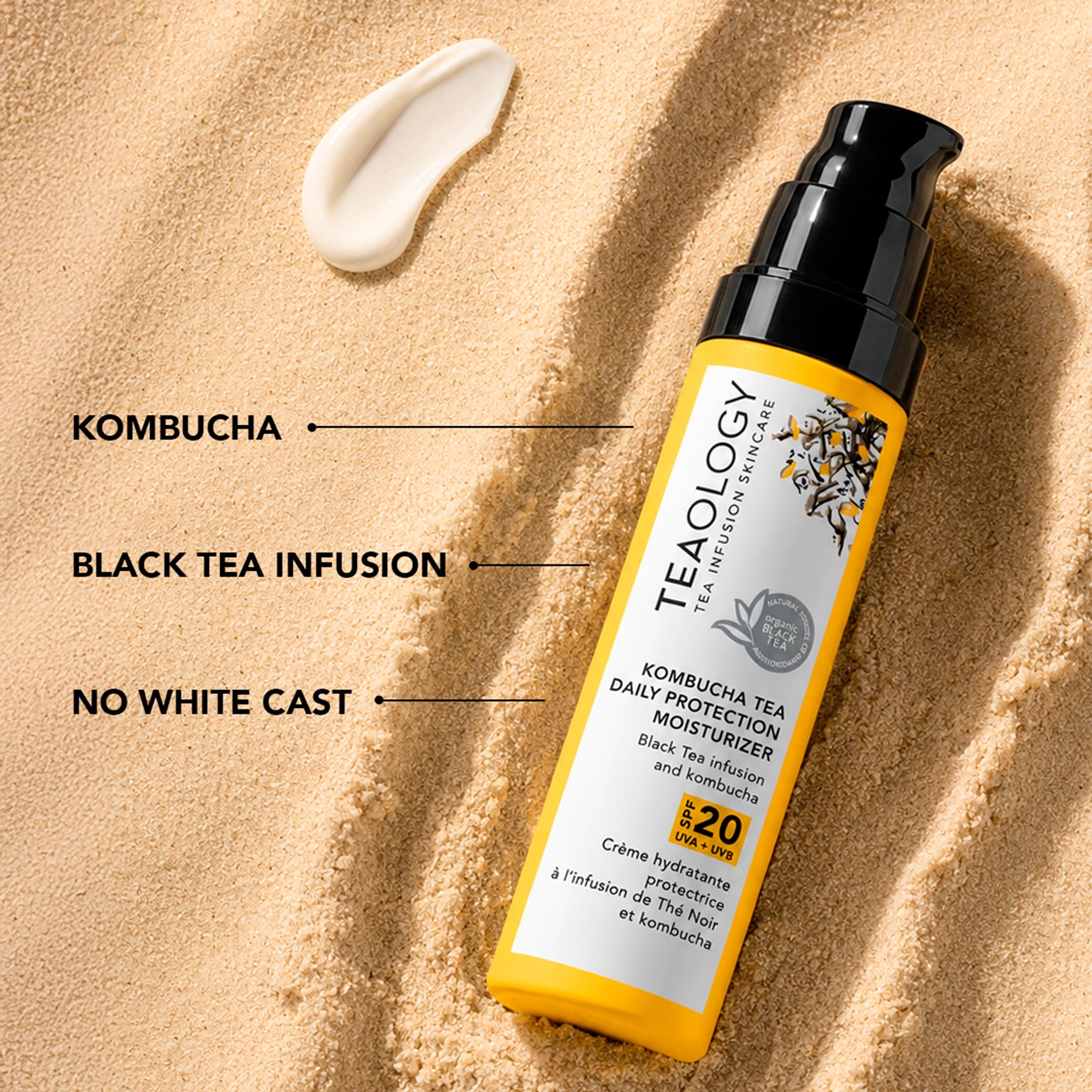 Kombucha Tea Crema Idratante Protettiva SPF 20 con Kombucha