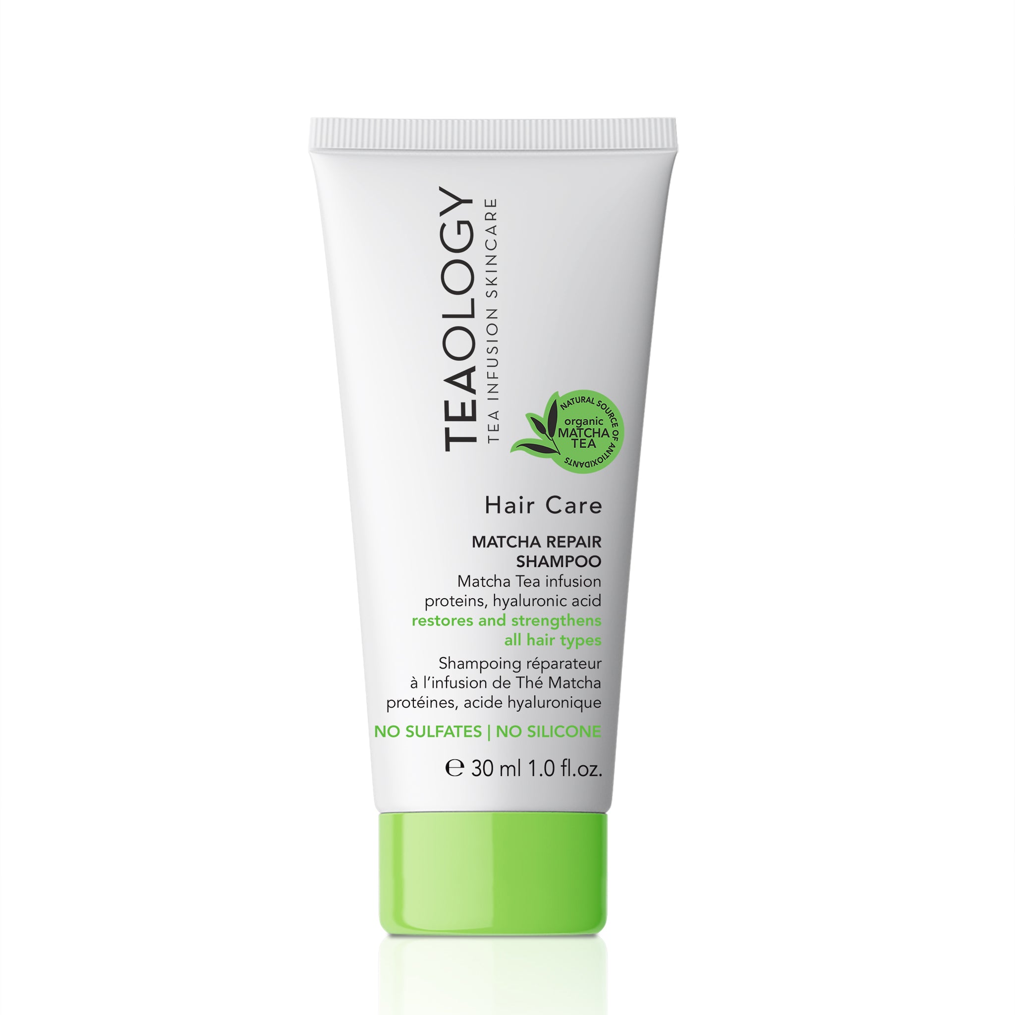 Restructuring shampoo with matcha tea infusion 30 ml