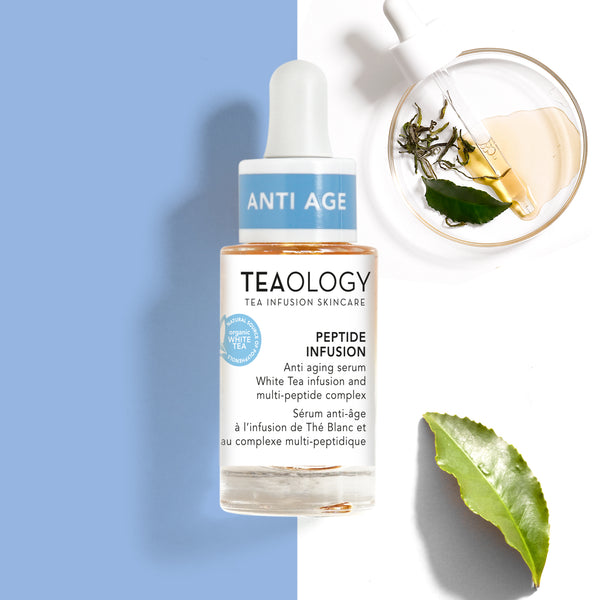 Peptide Infusion Siero Viso Intensivo Antietà Infuso di Tè Bianco e peptidi