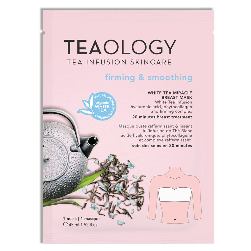 White Tea Miracle Breast Mask | Rassodante e Levigante - Teaology Skincare